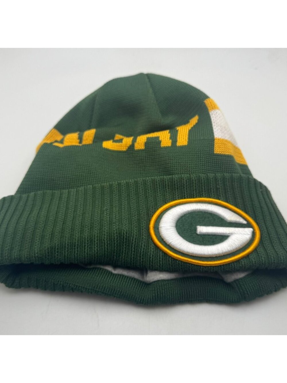 Green Bay Packers NFL Knit Beanie Hat New Era One Size Fits Most Winter Cap